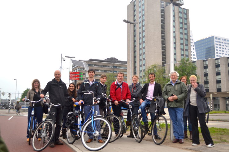 Deelnemers aan de Solar Tour.